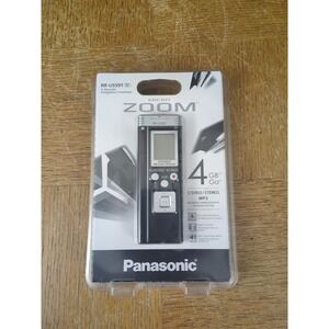 NEW SEALED - Panasonic Micro Zoom Mic RR-US591‎ Digital Voice IC Recorder 4GB